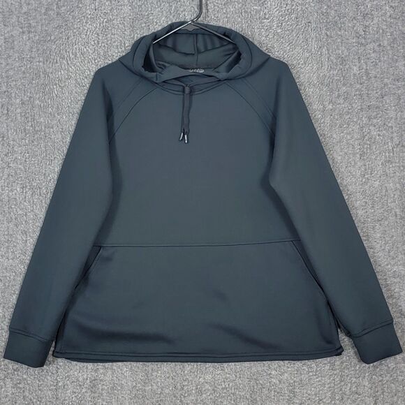 32 Degrees Heat Hoodie Mens Medium Black Super Soft Pullover Jacket Sweatshirt - Picture 1 of 12